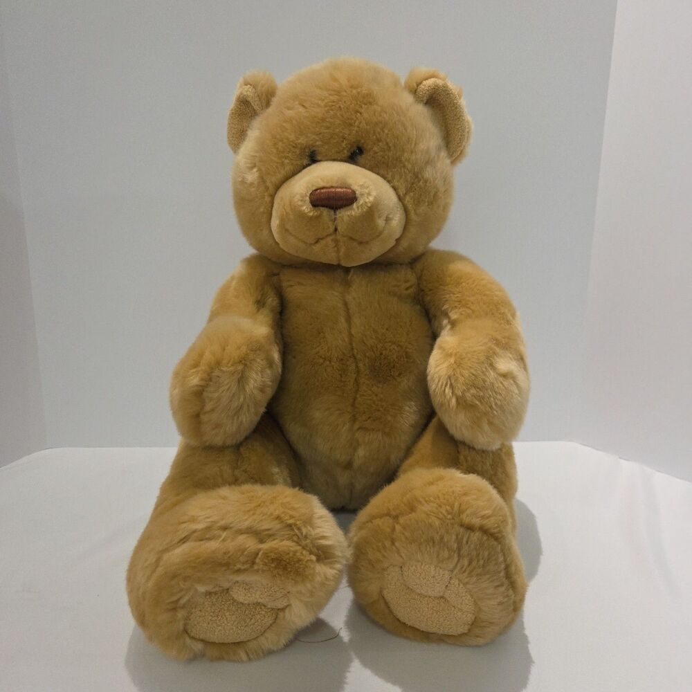 Vtg 2000 Animal Alley Toys R Us 21" Teddy Bear Plush Tan Stuffed Animal